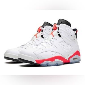 Jordan 6 Retro Infrared White 2014 Size 8.5